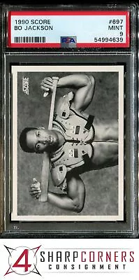 1990 Score #697 Bo Jackson Royals Raiders Psa 9 • $39.19