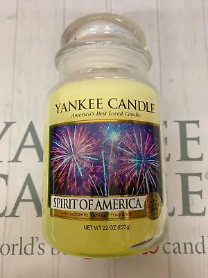 Yankee Candle Spirit Of America Large Jar - Retired 2017 Limited Edition • £17.79