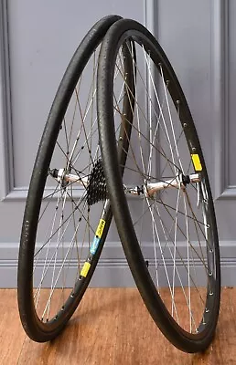 Shimano Dura Ace/600 700c Wheelset Mavic CD Rims Clincher 100/130mm 8s Vintage • $199.99