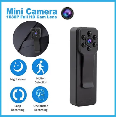 £7.99 • Buy Portable Mini 1080P HD Pocket Pen Camera Hidden Body Video Recorder DVR Spy Cam