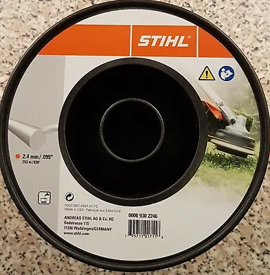 £6.29 • Buy Genuine Stihl Round Strimmer Line 2.4mm X 20