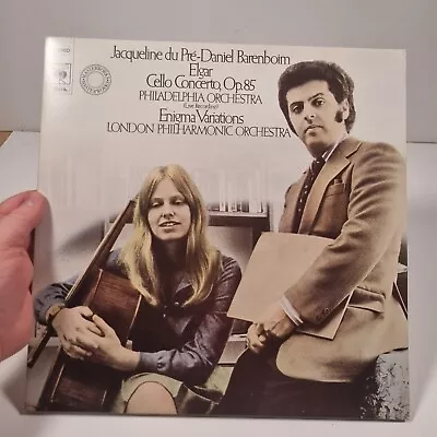 Jacqueline Du Pre Elgar Cello Concerto OP.85 1976 ST 76529 LP EX/EX Catalogue • £14.99