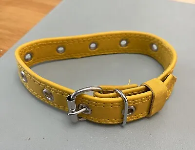 Men's Yellow Leather  Armband Up To 15  X 1   Poss. Gay Interest • £7.50