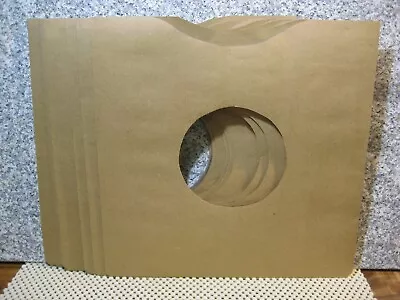 20 Heavy Duty Brown Paper 78 RPM -- Home Made Sleeves -- $15.50 --Free Shipping • $15.50