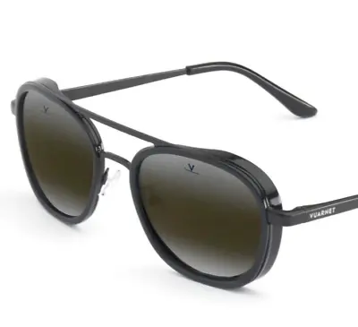 Vuarnet Sunglasses VL210600037184 VL2106 EDGE 2106 Black + Skilynx Mineral Lens • $352.30