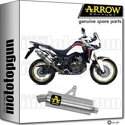 Exhaust Aluminium Mrt Arrow Honda Africa Twin 1000 Adventure Sport 18/19 • $476.30