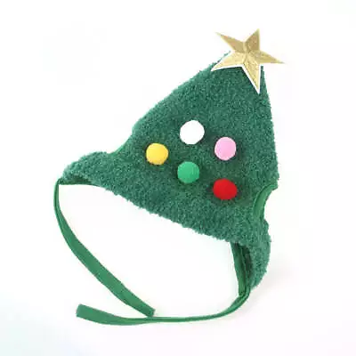 Seasonal Pets Pet Christmas Hat - Green Tree • $14.95