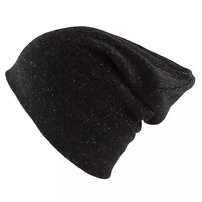 Cotton Slouchy Tone Knit Beanie Winter Warm Ski Hip-hop Hat Men's Women's Unisex • $8.99