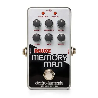 EHX Electro Harmonix Nano Deluxe Memory Man Analog Delay Guitar Effects Pedal • $172