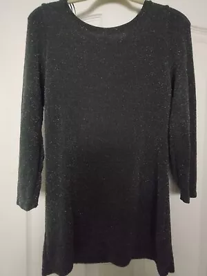  Michael Kors Women Metallic Shimmer Knit Top Size L • $8.99