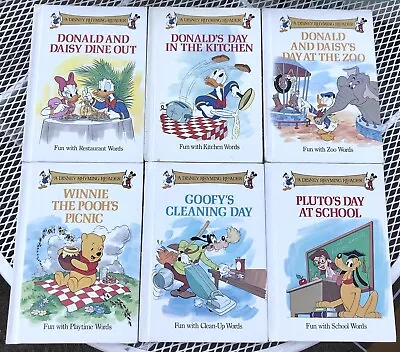 A Disney Rhyming Reader Book Set Hardcover 6 Books Bundle • $34.95