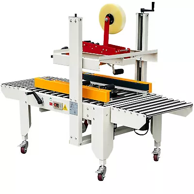 VEVOR Full Automatic Case Sealer Carton Sealer Tape Sealing Machines 180W • $1235.99