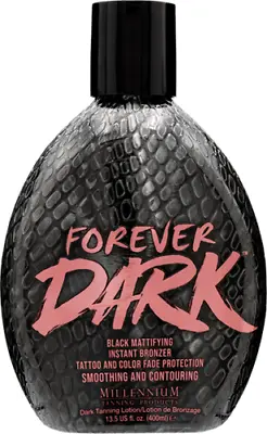 Millennium FOREVER DARK Tanning Bed Lotion Tattoo Color Fade Protect -13.5 Oz • $39.95