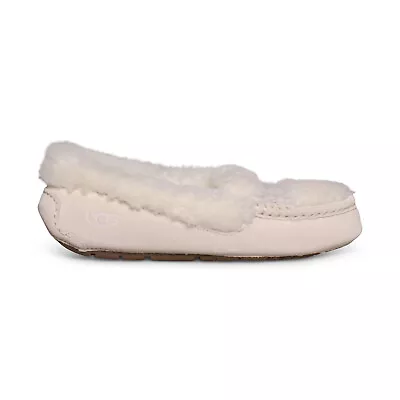 Ugg Ansley Ugg Braid Natural Suede Moccasins Women's Slippers Size Us 8 New • $84.99