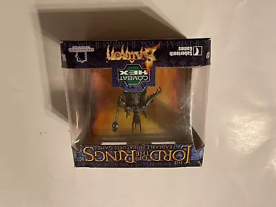 LOTR Lord Of The Rings Sauron Tradeable Miniatures Game Combat Hex 2003 New • £85.12