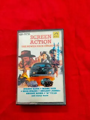 Screen Action Street Hawk Miami Vice Shoe String Cassette Tape INDIA  Hmv 1992 • $424.15