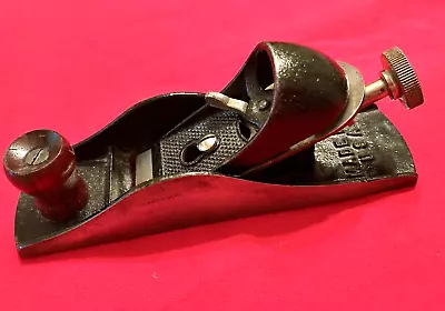 Vintage MILLERS FALLS No. 75-01-B 7  BLOCK PLANE Made In USA Very GOOD Condition • $14.99