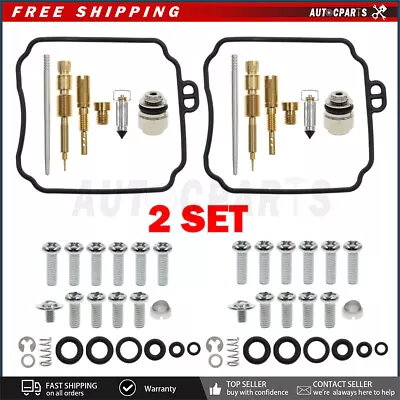 $35.99 • Buy Carburetor Carb Rebuild Repair Kit For Yamaha V Star 650 2006-2016 Jets O-rings