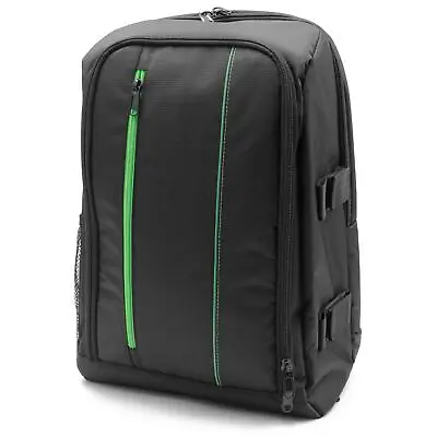 Camera Rucksack For Canon EOS 600D 60D 70D 650D 750D 6D 700D 7D 760D Black Green • £70.39