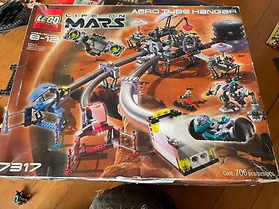 LEGO Space: Aero Tube Hanger (7317) Incomplete With Box And Minifigs • $10