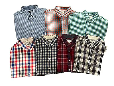 Men’s Express Dress Shirts Lot Of 6 Size Medium • $99.99