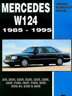 Mercedes Shop Manual Service Repair Book 124 W124 300 300e 260e E320 1985-1995 • $62.95