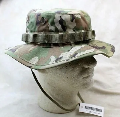 Military Camo Scorpion Boonie Cover - Army OCP Boonie Hat - USGI - Made In USA • $29.99
