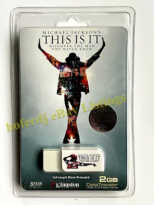 Michael Jackson's This Is It 2GB USB Full-Length Movie #20965 Of 75000 • $15
