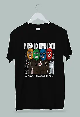 Masked Intruder American Punk Rock Band I Wanna Be Acquitted T-Shirt M-2XL • $22.99
