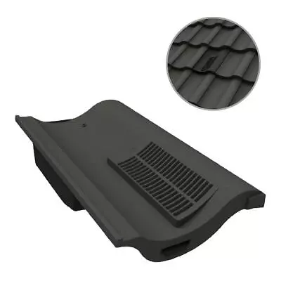 £43.99 • Buy Grey Single Pantile Roof Tile Vent, Marley Anglia, Redland Fenland & Sandtoft
