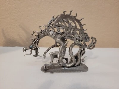 $45 • Buy Solid Pewter Ral Partha Ghost Dragon - Serial No. 1121241