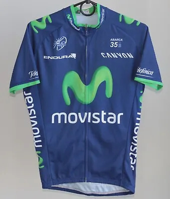 Spain 2014 Movistar Cycling Team Shirt Size M • $24.85