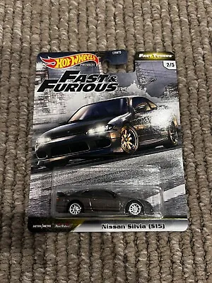 $50 • Buy Nissan Silvia S15 Grey Fast Tuners Fast And Furious Hot Wheels SEALED UNOPENED