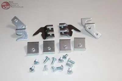 1955 1956 Ford Passenger Car Rear Fender Skirt Mounting Bracket Hardware Set New • $43.62