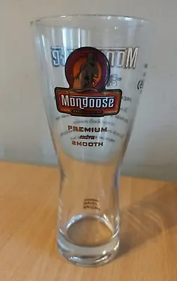 Mongoose Premium Extra Smooth Indian Beer Half Pint Glass • £9.95