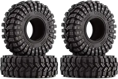 INJORA 1.0 Tires All Terrain S5 Super Soft Sticky Tires For 1/18 TRX4M 1/24 RC C • $22.11