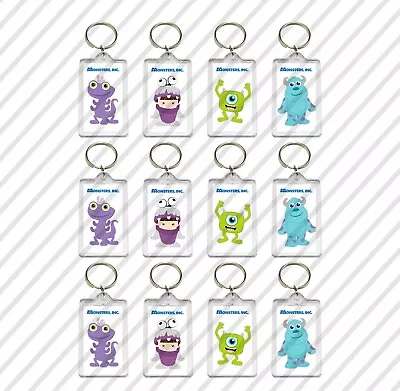 12 Monster Inc Cute James Mike Boo Keychain For Kids Birthday Party Favor Gifts • $13.25