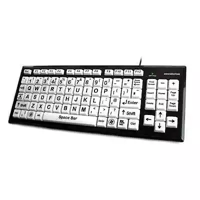 Accuratus KYB-MON2BLK-UCUH Keyboard USB QWERTY English Black White • £42