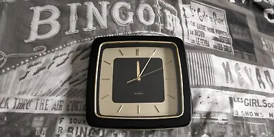 Vintage Quartz Wall Clock 70s • £49