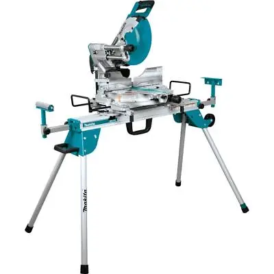 Makita 12In Dual-Bevel Sliding Compound Miter Saw With Laser And Stand • $1039