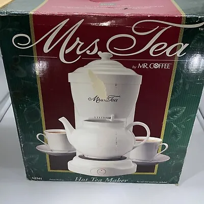 Mrs. Tea By Mr. Coffee HTM1 Electric Tea Maker W/ Box Box Is  Damaged. • $64.95