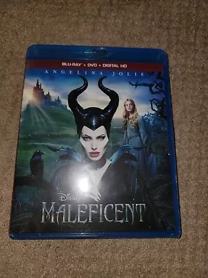 Maleficent (Blu-ray + DVD + Digital HD) New Sealed • $5