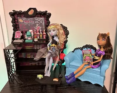 Monster High Clawdeen Wolf  Coffin Bean Playset Complete With Extras!! • $49.99