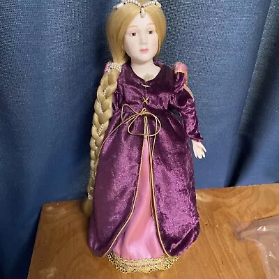 Vintage MYD Marian YU Designs 1989 Porcelain 16  Doll • $11.65