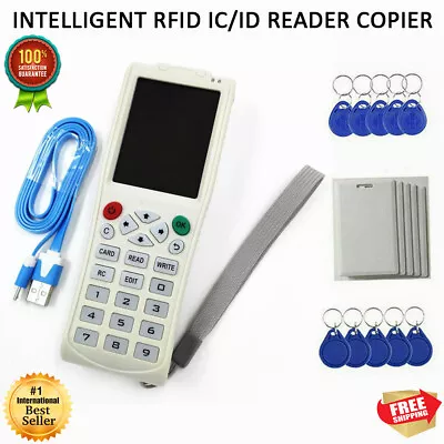 NEW Handheld RFID Duplicator Key Copier Reader Writer ID Card Programmer AUS • $148