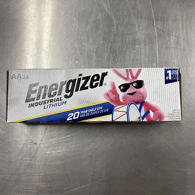 Energizer Industrial Lithium AA Batteries - 24 Count  LN91 20 Year Shelf Life • $50