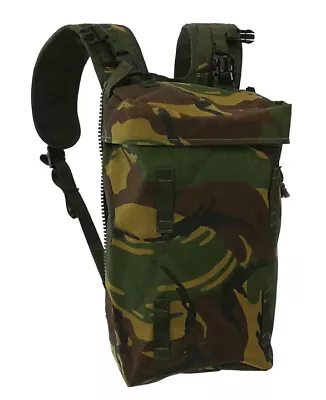 British Army Rucksack Backpact Side Pouch Yoke DPM Bergen Woodland IRR 12.5 L • $17.45