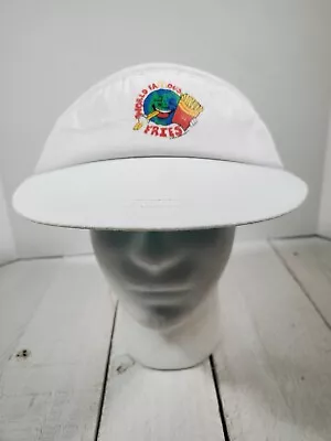 Vintage McDonald's 1985 World Famous Fries Strapback Visor Hat Cap  • $12.99