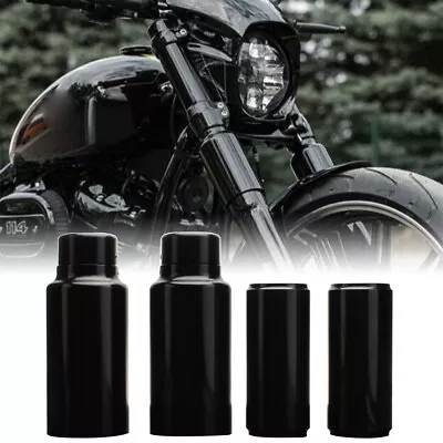 Fork Cover Set Black For Harley-Davidson Softail Breakout Fxbr Fxbrs M8 2018-23 • $184.05