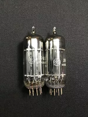 $21.95 • Buy PAIR GE 6203 Vintage POWER Rectifier RADIO VACUUM TUBES USA Tested 9.7029-D